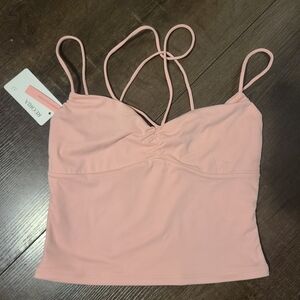 Nwt Reoria Medium Strappy Cropped Top